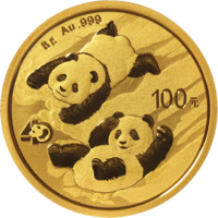 2022年8克熊貓金幣